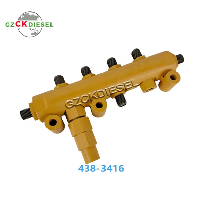 ซื้อ ท่อน้ํามันรถไฟฟ้าทั่วไป 438-3416 4383416 สําหรับเครื่องขุด Caterpillar E320D E323D เครื่อง C6.4 C6.6 online manufacture