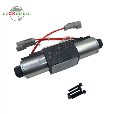 วาล์วซอลีนอยด์ไฮดรอลิก 12V 223-8181 2238181 สําหรับ CAT Backhoe Loader 416D 420D 424B 424D 428D 438D