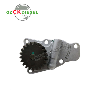 ปั๊มน้ำมัน 6206-51-1100 สำหรับเครื่องยนต์ Komatsu 6D95L 4D95 PC100-3 รถขุด